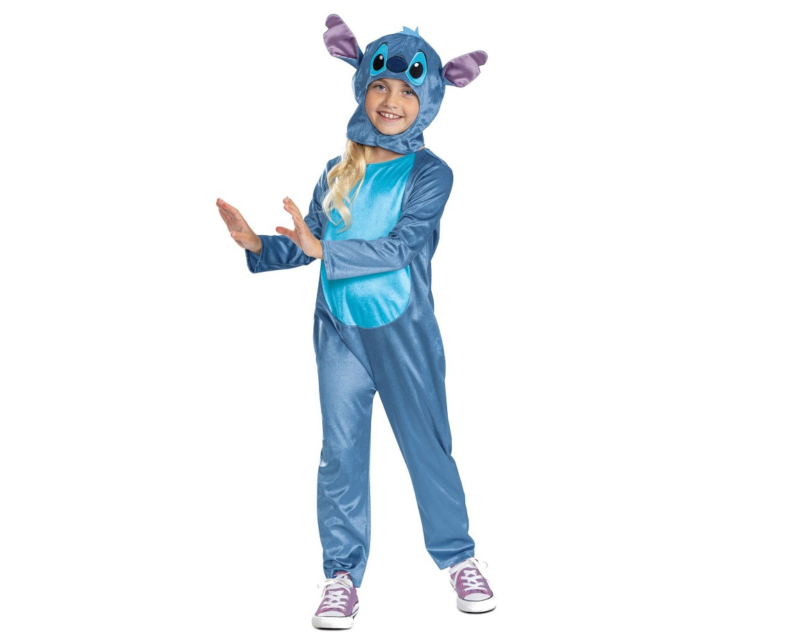 Stitch Costume - Lilo & Stitch (licensed), size S (4-6 years)